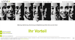 Desktop Screenshot of lonex.de